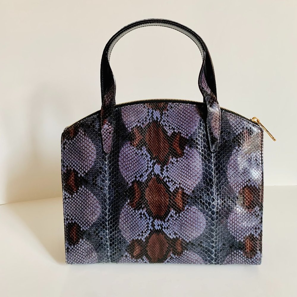 Gucci Vintage Exotic Python Handle Bag With Dust … - image 5